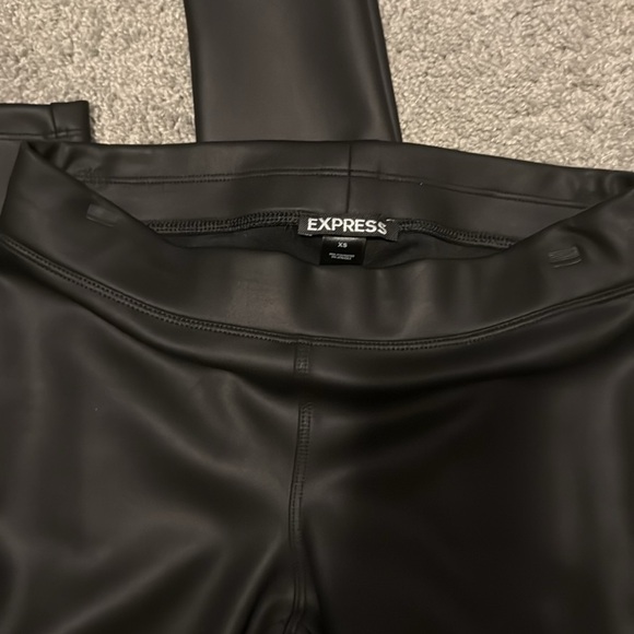 Express Pleather Leggings - Picture 2 of 2